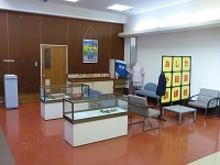 展示ホールの写真